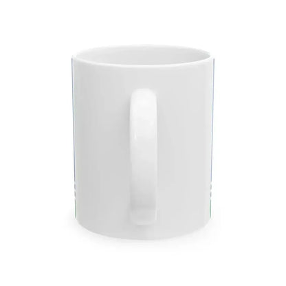 Flag of Chishminsky rayon (Russia) White Coffee Mug - Go Mug Yourself