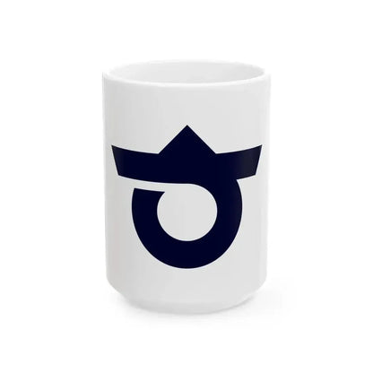 Flag of Chita Aichi (Japan) White Coffee Mug 15oz - Go Mug Yourself