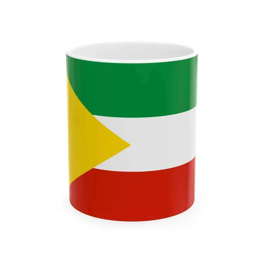 Flag of Chita Chita oblast (Russia) White Coffee Mug 11oz - Go Mug Yourself