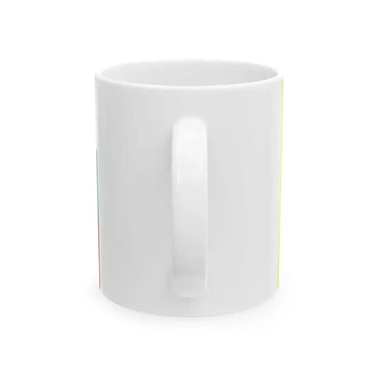 Flag of Chitinsky rayon 2016 (Russia) White Coffee Mug - Go Mug Yourself