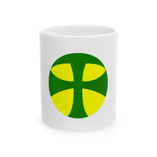 Flag of Chitose Oita (Japan) White Coffee Mug 11oz - Go Mug Yourself