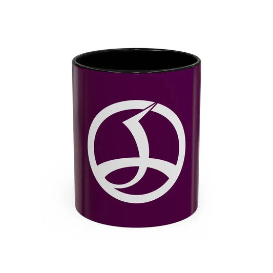 Flag of Chiyoda Tokyo Japan - Accent Coffee Mug 11oz Black - Go Mug Yourself