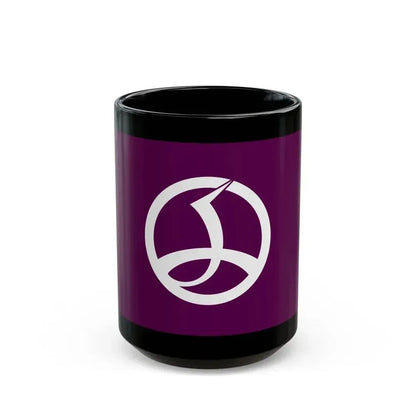 Flag of Chiyoda Tokyo Japan - Black Coffee Mug 15oz - Go Mug Yourself