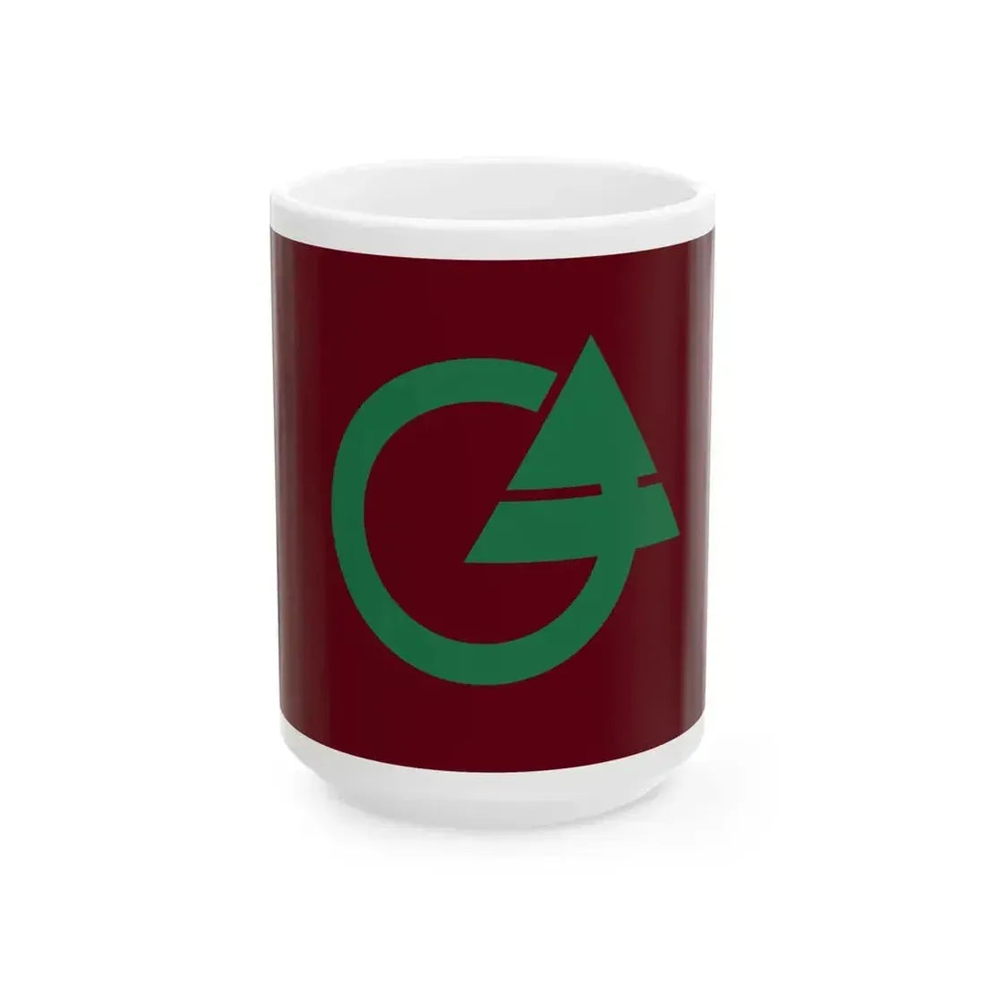 Flag of Chizu Tottori (Japan) White Coffee Mug 15oz - Go Mug Yourself