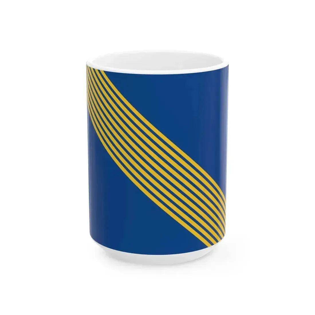 Flag of Chkhorotsku Municipality (Georgia) White Coffee Mug 15oz - Go Mug Yourself