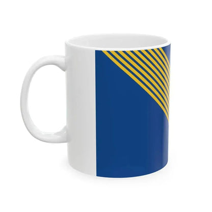 Flag of Chkhorotsku Municipality (Georgia) White Coffee Mug - Go Mug Yourself