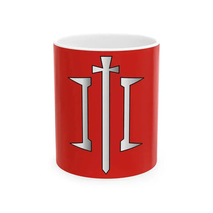 Flag of Chocimsk Belarus (Belarus) White Coffee Mug 11oz - Go Mug Yourself