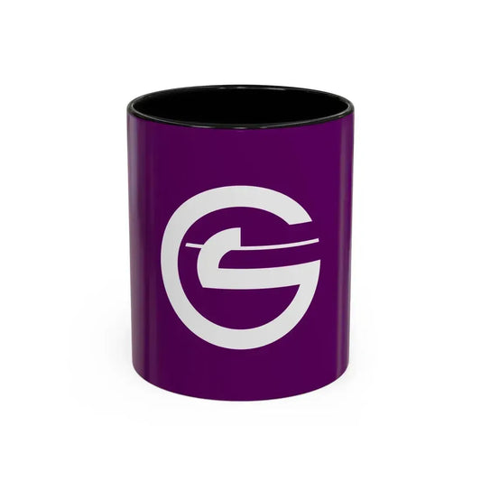 Flag of Chofu Tokyo Japan - Accent Coffee Mug 11oz Black - Go Mug Yourself