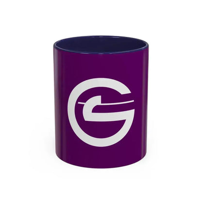 Flag of Chofu Tokyo Japan - Accent Coffee Mug 11oz Navy - Go Mug Yourself