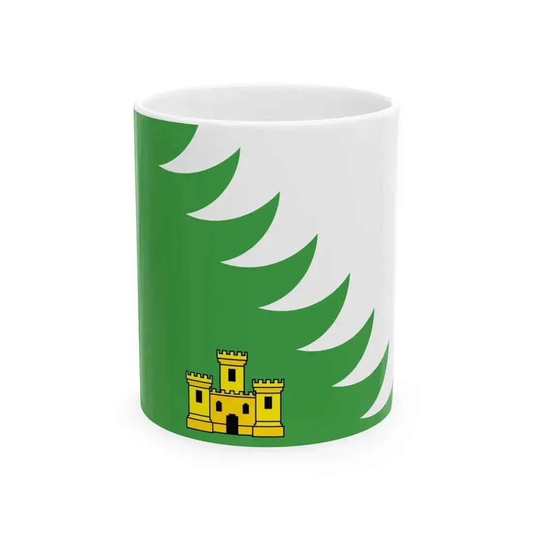 Flag of Chojniki (Belarus) White Coffee Mug 11oz - Go Mug Yourself