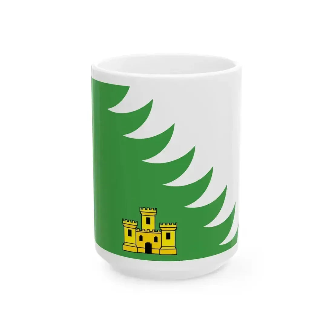 Flag of Chojniki (Belarus) White Coffee Mug 15oz - Go Mug Yourself