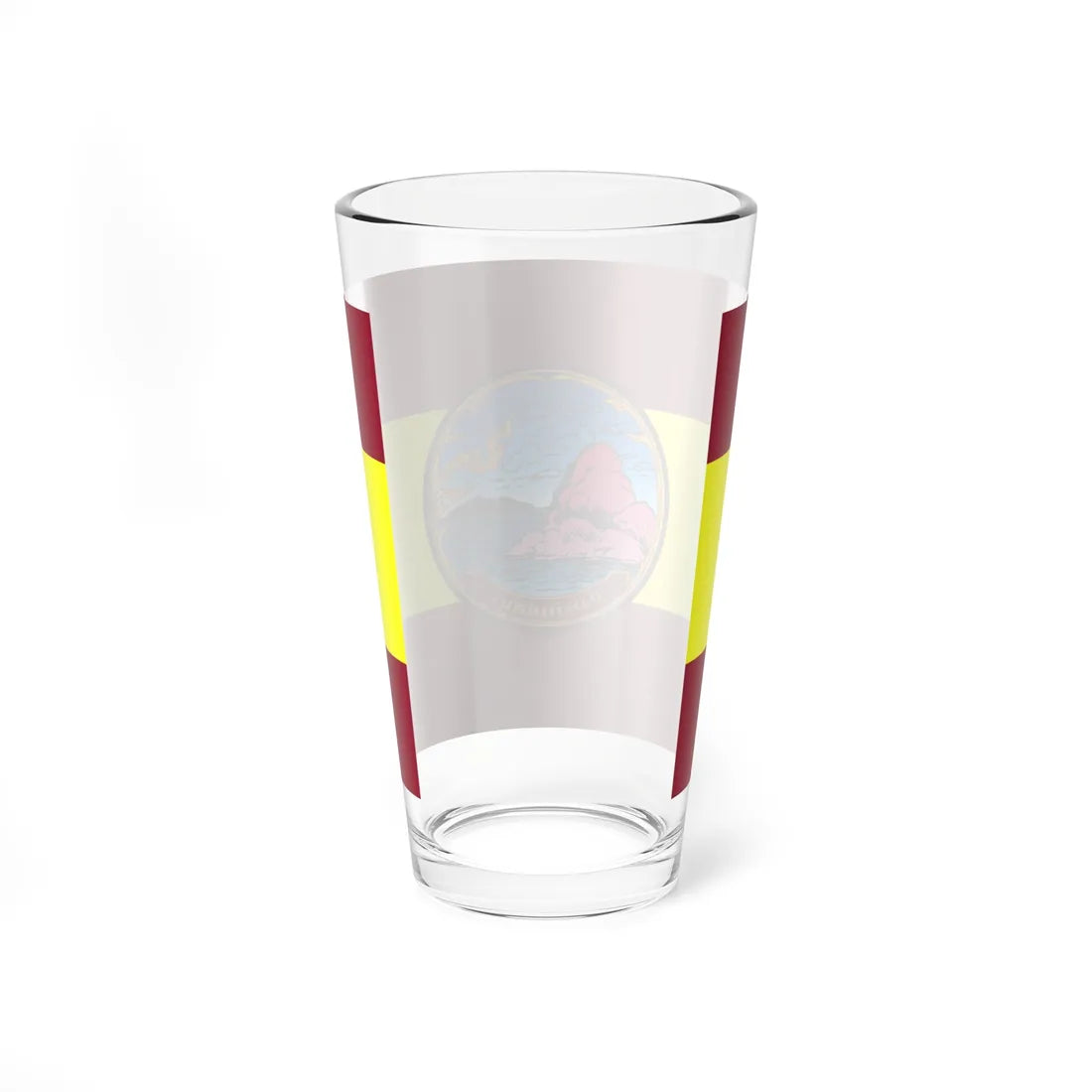 Flag of Chonburi (Thailand) Pint Glass 16oz - Go Mug Yourself