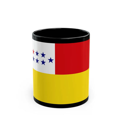 Flag of Chone Ecuador - Black Coffee Mug-11oz-Go Mug Yourself