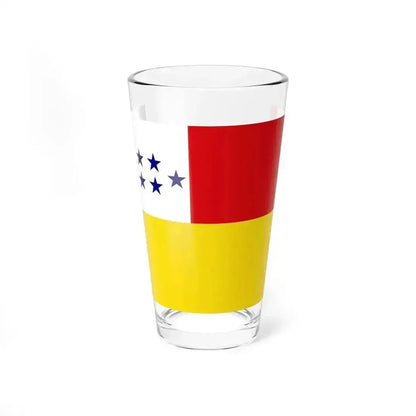 Flag of Chone Ecuador - Pint Glass 16oz 16oz - Go Mug Yourself