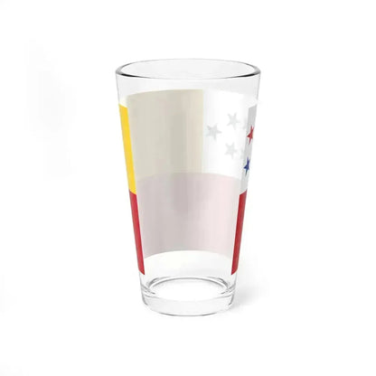 Flag of Chone (Ecuador) Pint Glass 16oz - Go Mug Yourself