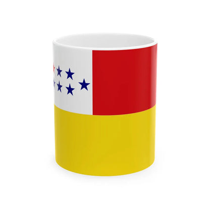 Flag of Chone Ecuador - White Coffee Mug-11oz-Go Mug Yourself