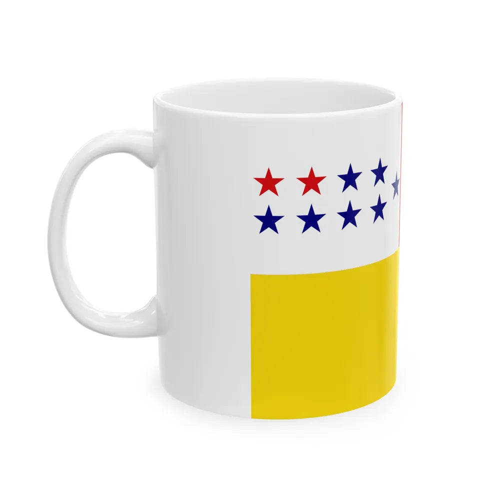 Flag of Chone Ecuador - White Coffee Mug-Go Mug Yourself