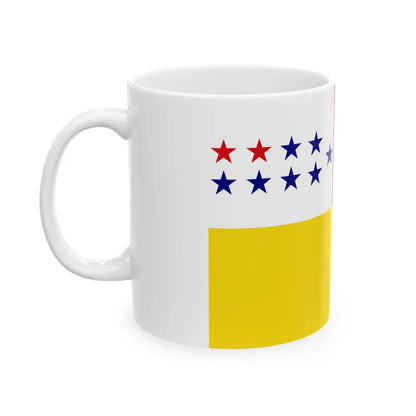 Flag of Chone Ecuador - White Coffee Mug-Go Mug Yourself