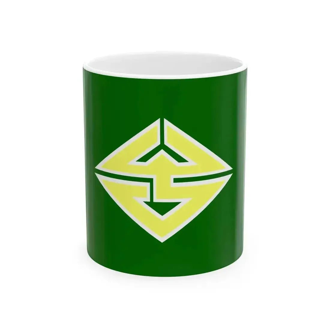 Flag of Chosei Chiba (Japan) White Coffee Mug 11oz - Go Mug Yourself