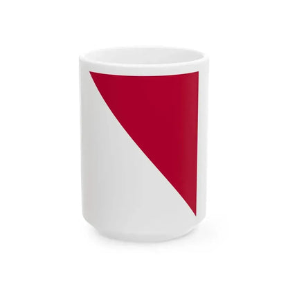 Flag of Choshu domain (Japan) White Coffee Mug 15oz - Go Mug Yourself