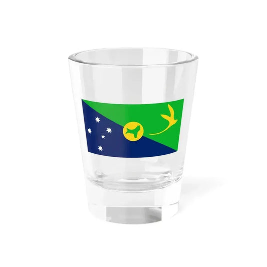 Flag of Christmas Island (Australia) Shot Glass 1.5oz 1.5oz - Go Mug Yourself