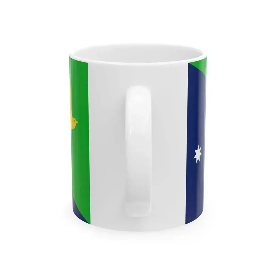 Flag of Christmas Island (Australia) White Coffee Mug - Go Mug Yourself