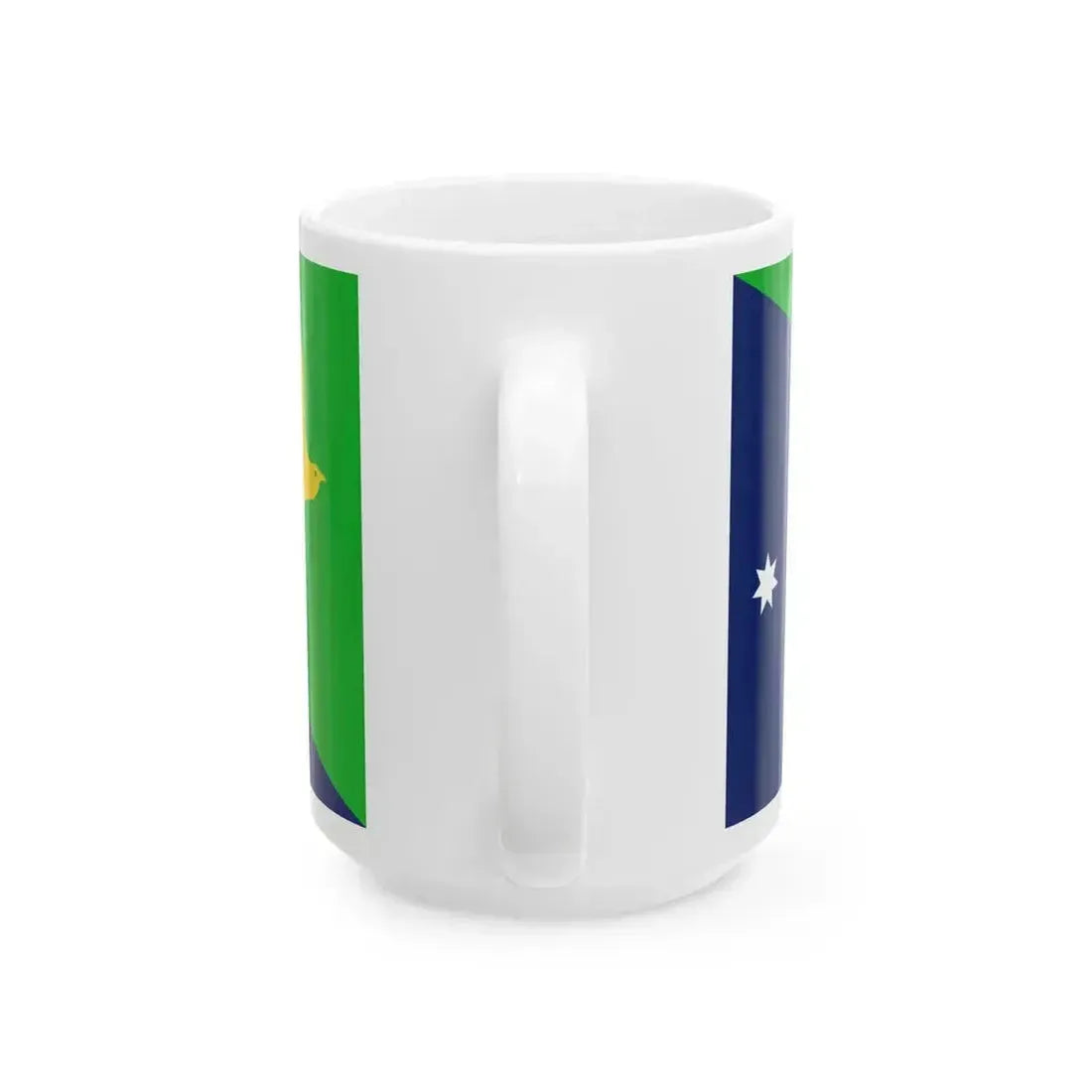 Flag of Christmas Island (Australia) White Coffee Mug - Go Mug Yourself