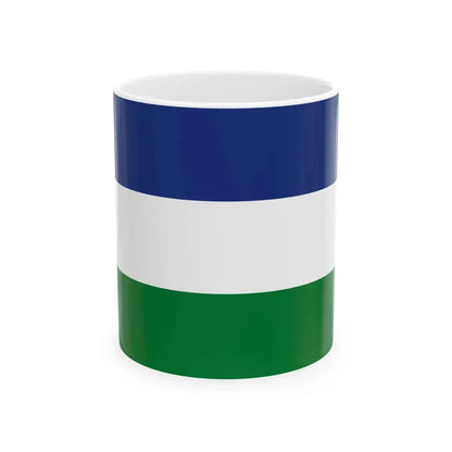 Flag of Chua Cocani Bolivia (Bolivia) White Coffee Mug 11oz - Go Mug Yourself