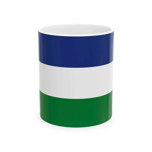 Flag of Chua Cocani Bolivia (Bolivia) White Coffee Mug 11oz - Go Mug Yourself
