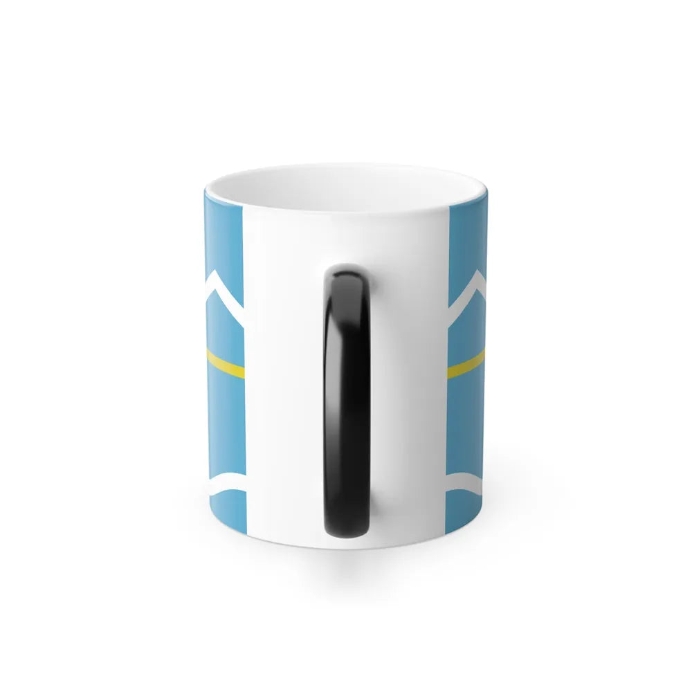 Flag of Chubut Province Argentina - Color Changing Coffee Mug-Go Mug Yourself