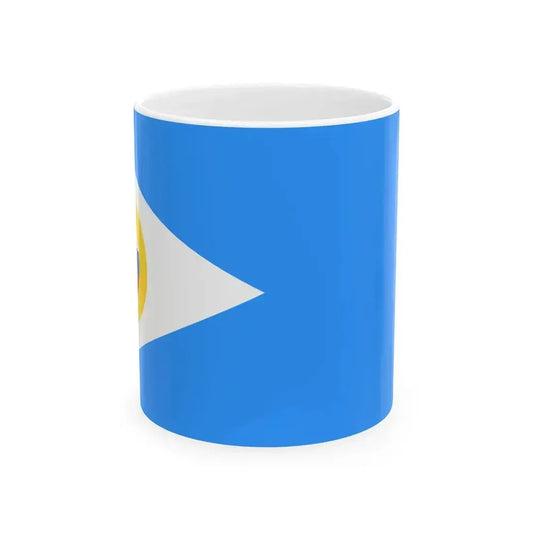 Flag of Chukotka 1994-1997 (Russia) White Coffee Mug 11oz - Go Mug Yourself