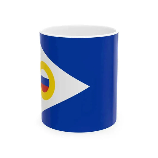Flag of Chukotka (Russia) White Coffee Mug 11oz - Go Mug Yourself