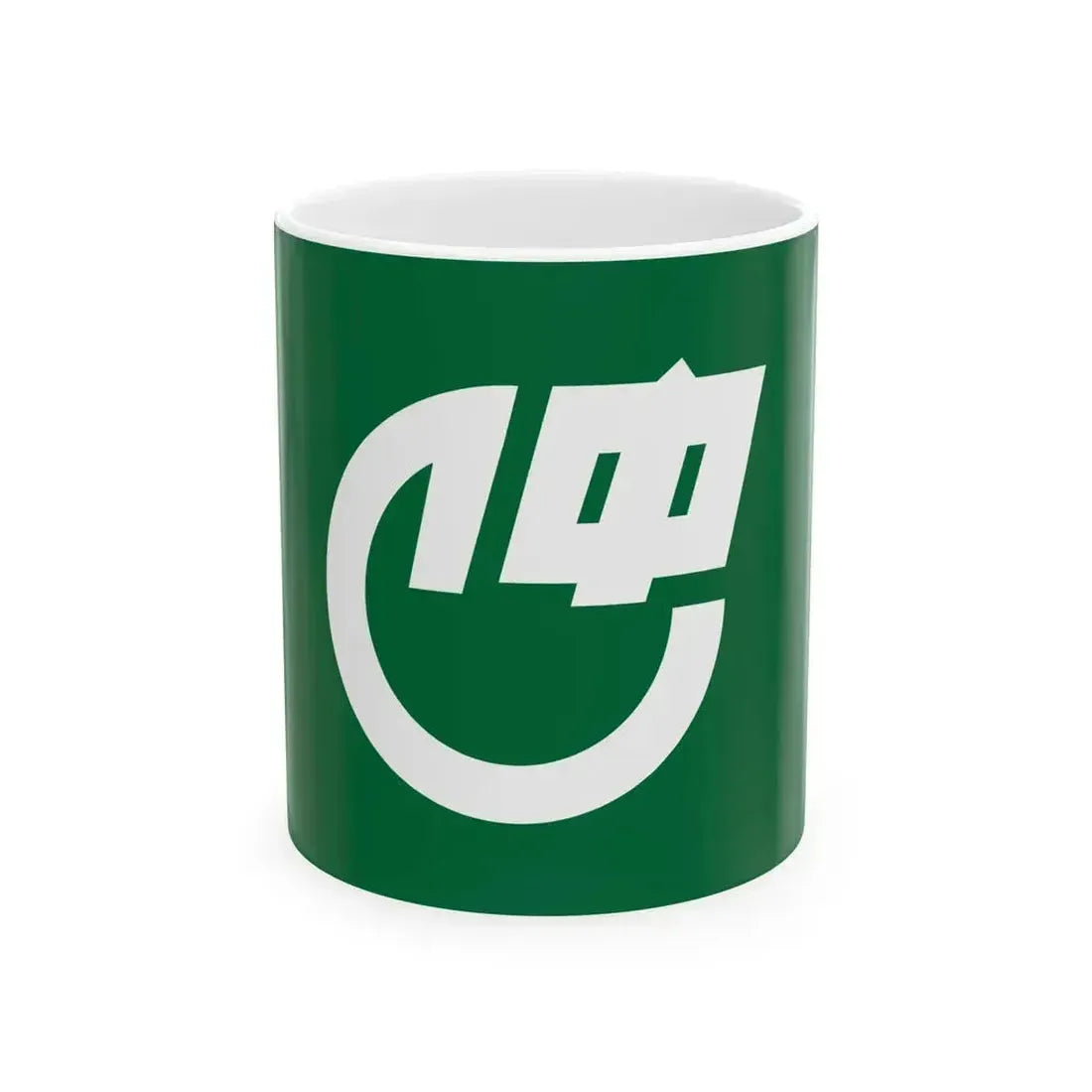 Flag of Chunan Kagawa 1968-2006 (Japan) White Coffee Mug 11oz - Go Mug Yourself