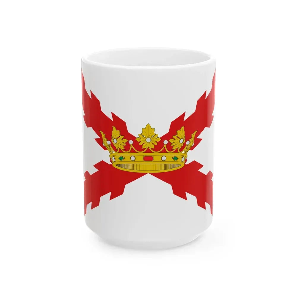Flag of Chuquisaca  Sucre (Bolivia) White Coffee Mug 15oz - Go Mug Yourself