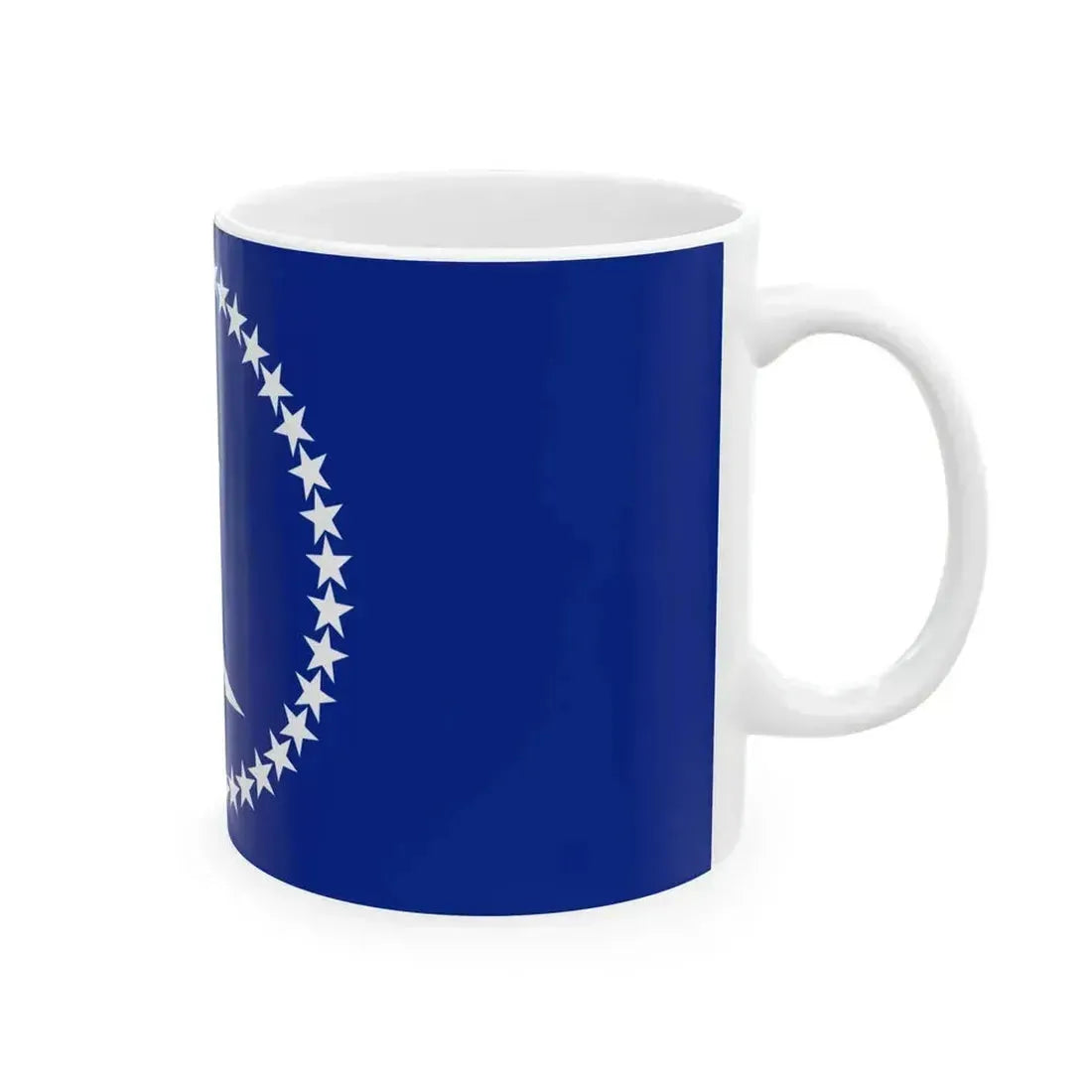 Flag of Chuuk (Micronesia) White Coffee Mug - Go Mug Yourself