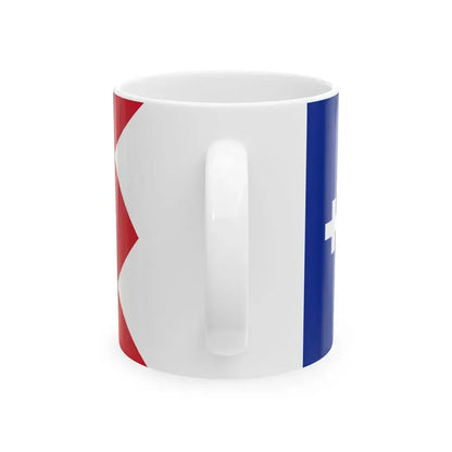 Flag of Cienfuegos Cuba (Cuba) White Coffee Mug - Go Mug Yourself