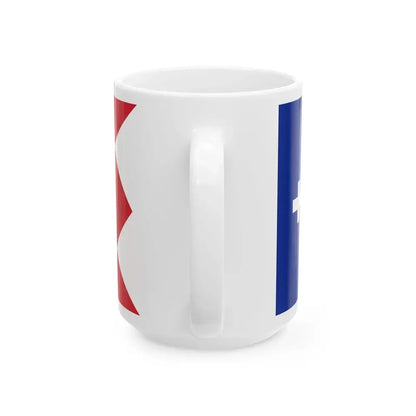 Flag of Cienfuegos Cuba (Cuba) White Coffee Mug - Go Mug Yourself
