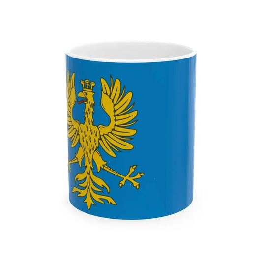 Flag of Cieszyn Silesia (Poland) White Coffee Mug 11oz - Go Mug Yourself