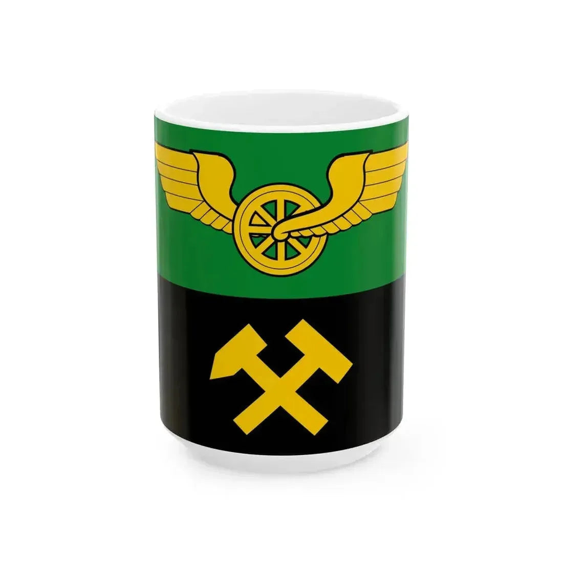 Flag of Citice (Czech Republic) White Coffee Mug 15oz - Go Mug Yourself