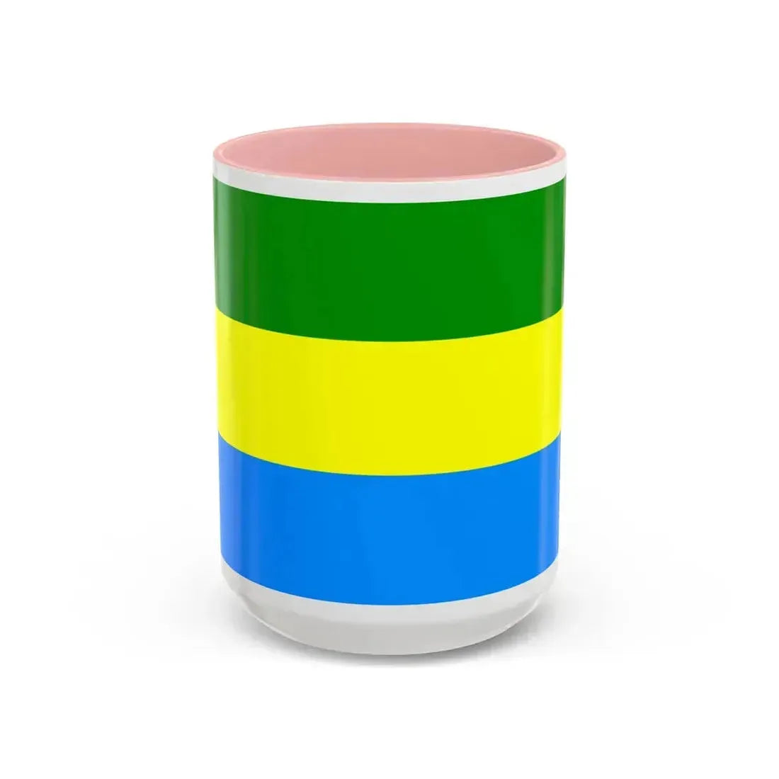 Flag of City of Bandung Indonesia - Accent Coffee Mug 15oz Pink - Go Mug Yourself