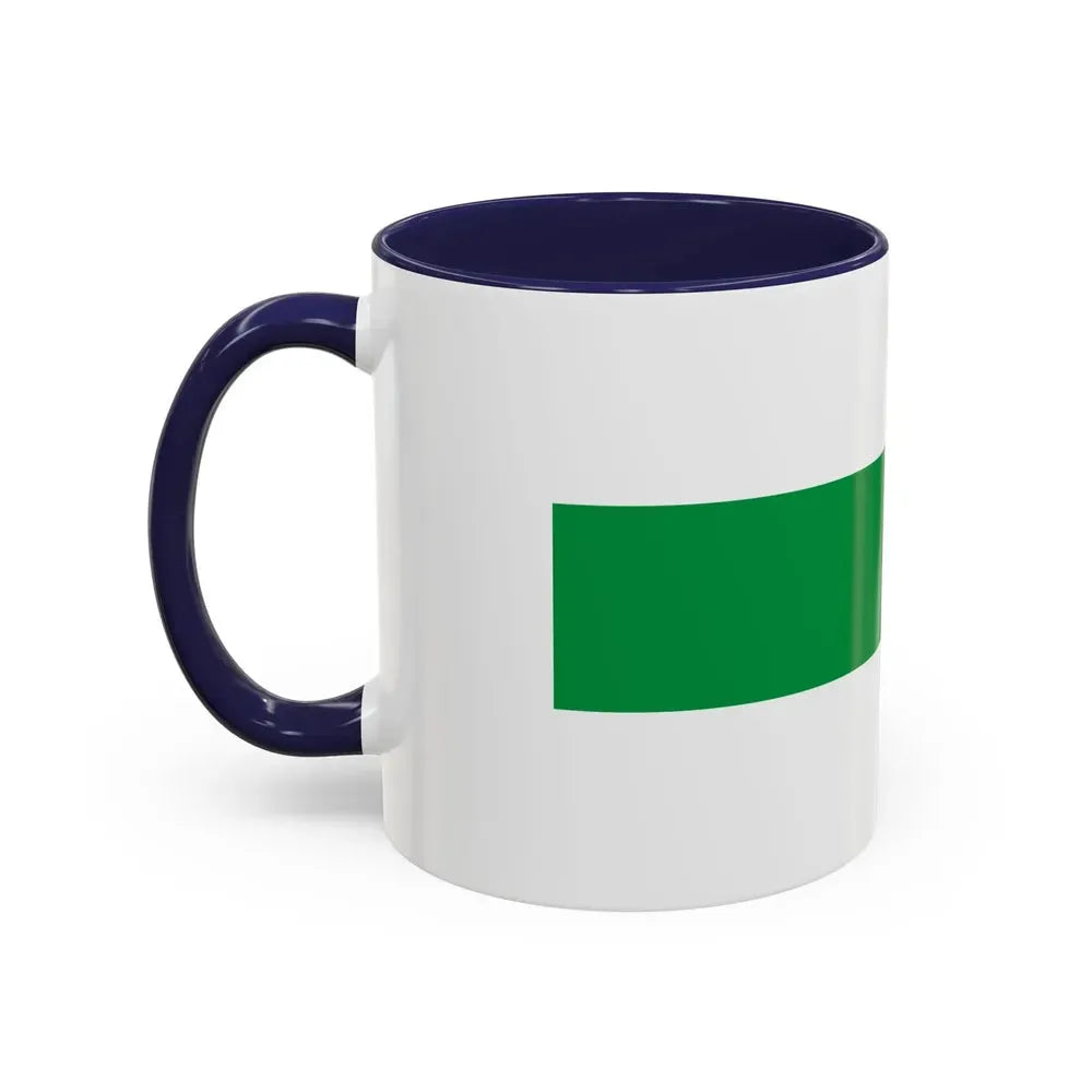 Flag of City of Groningen the capital of the province of Groningen Netherlands - Accent Coffee Mug - Go Mug Yourself