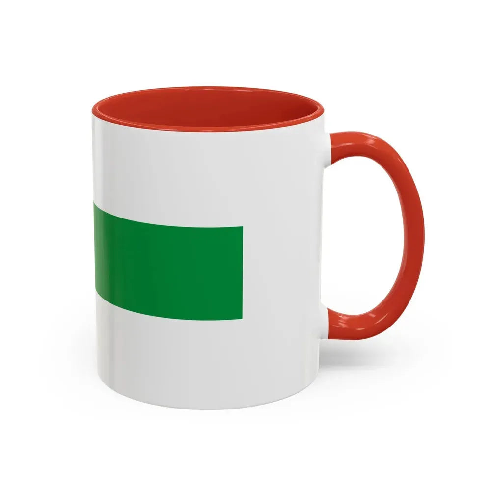 Flag of City of Groningen the capital of the province of Groningen Netherlands - Accent Coffee Mug - Go Mug Yourself