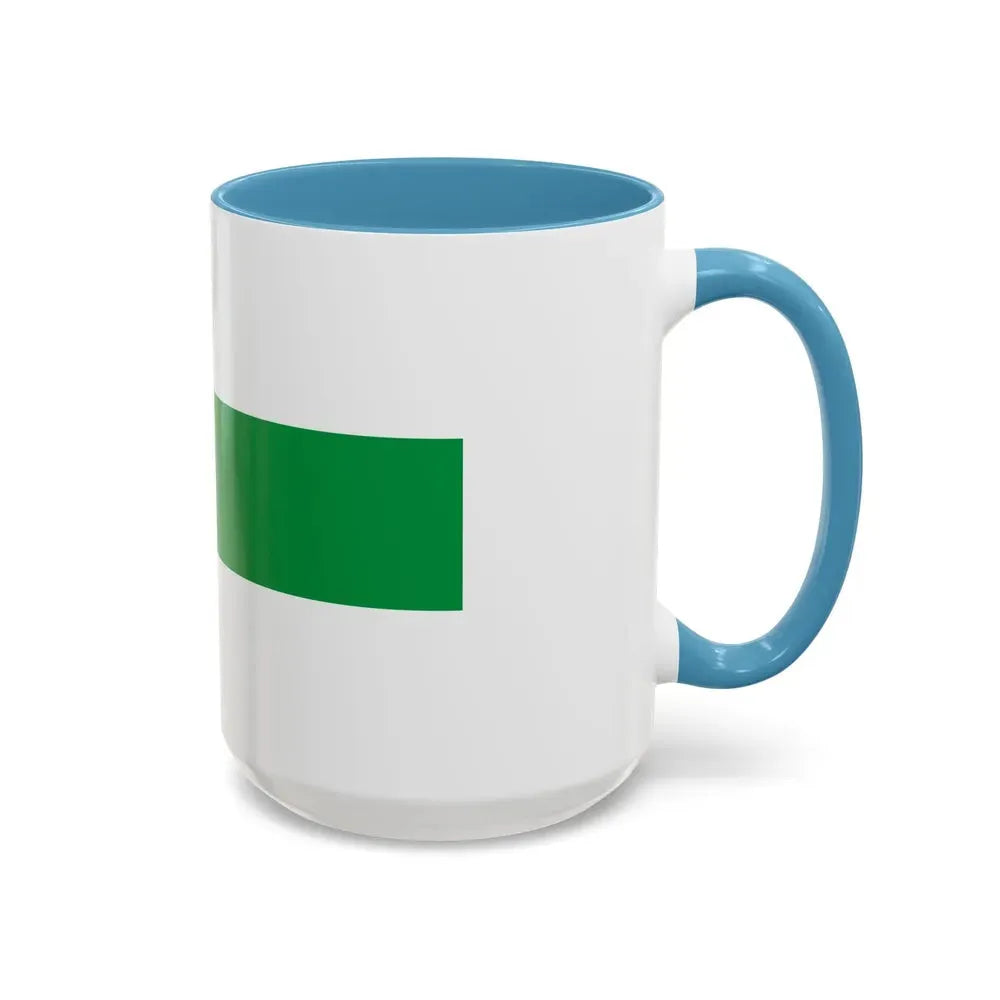 Flag of City of Groningen the capital of the province of Groningen Netherlands - Accent Coffee Mug - Go Mug Yourself