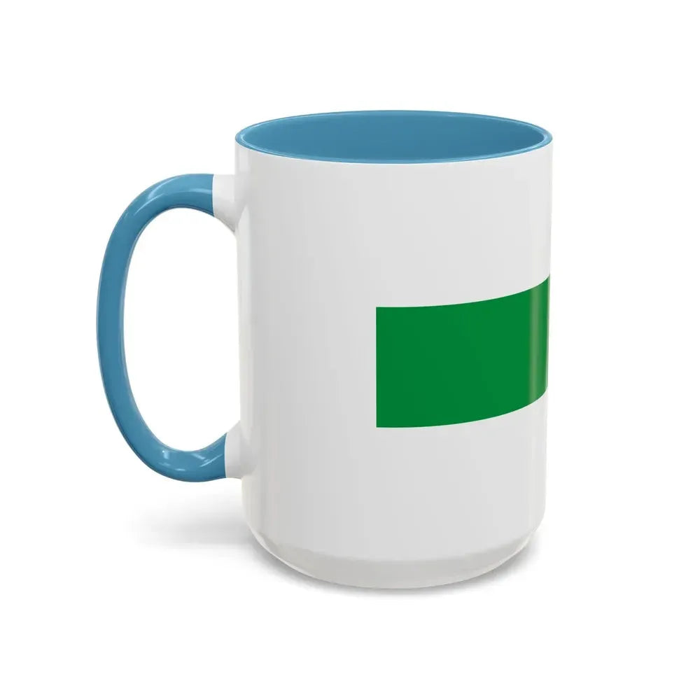 Flag of City of Groningen the capital of the province of Groningen Netherlands - Accent Coffee Mug - Go Mug Yourself