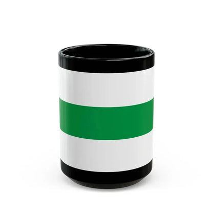 Flag of City of Groningen the capital of the province of Groningen Netherlands - Black Coffee Mug 15oz - Go Mug Yourself