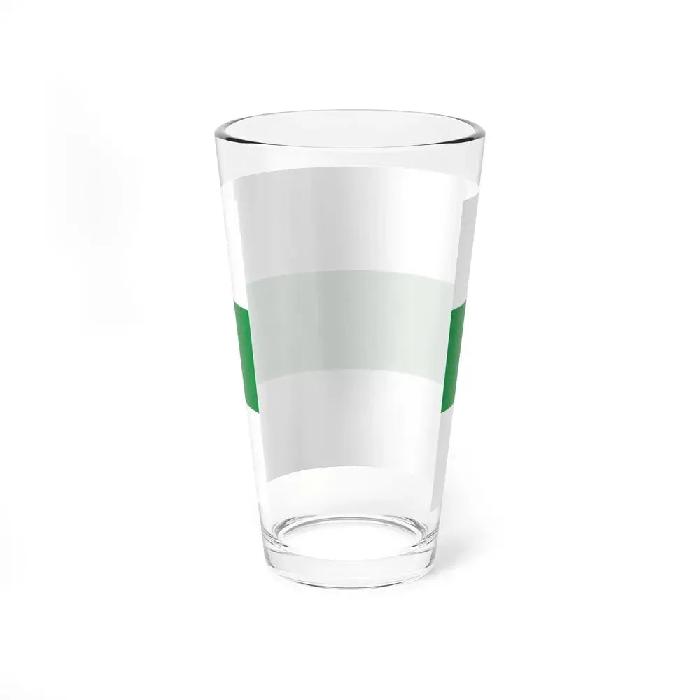 Flag of City of Groningen the capital of the province of Groningen Netherlands - Pint Glass 16oz - Go Mug Yourself