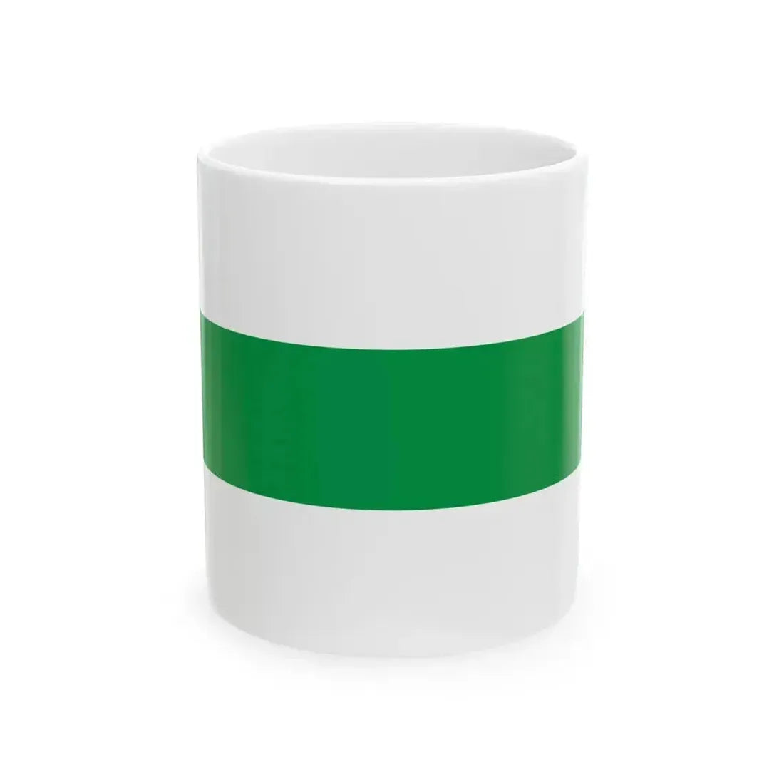 Flag of City of Groningen the capital of the province of Groningen Netherlands - White Coffee Mug 11oz - Go Mug Yourself