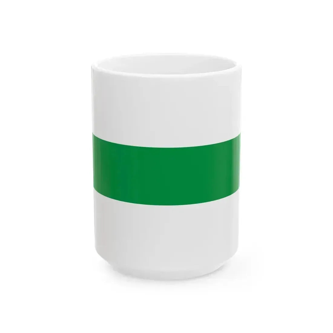Flag of City of Groningen the capital of the province of Groningen Netherlands - White Coffee Mug 15oz - Go Mug Yourself