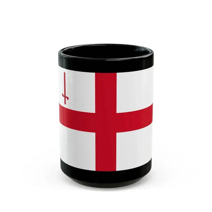Flag of City of London UK - Black Coffee Mug 15oz - Go Mug Yourself