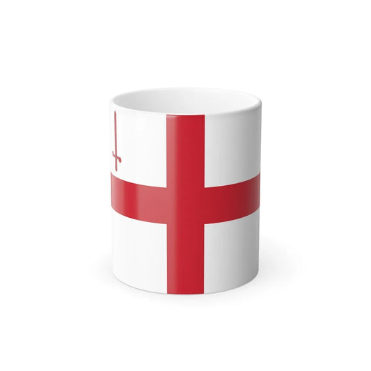 Flag of City of London UK - Color Changing Coffee Mug-11oz-Go Mug Yourself